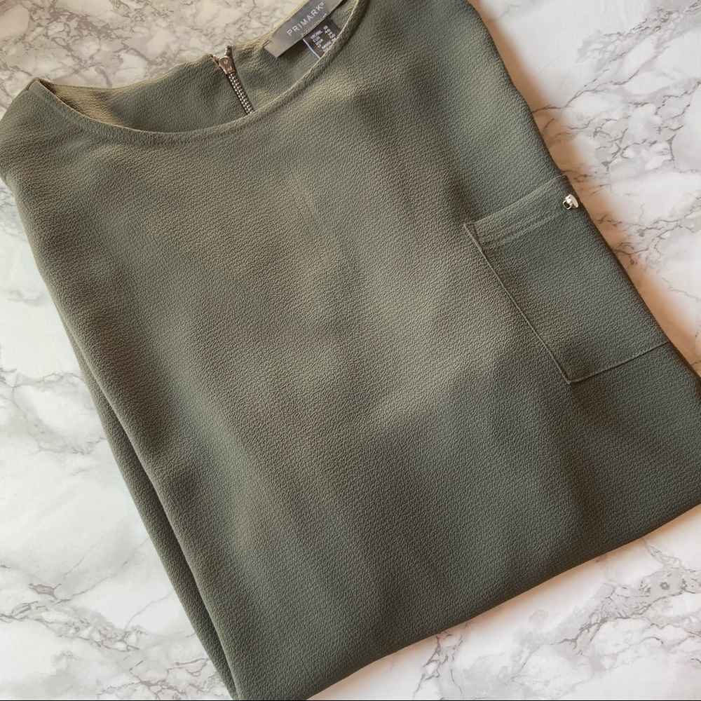 Primark Olive Green Blouse